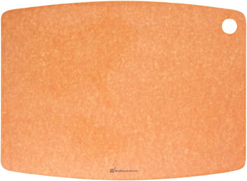 Restaurantware Nature Tek 17.3 x 12.8 Inch Double-Sided Chopboard, Durable Cutting Board with Thumb Hole