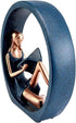 EKDJKK Resin Figurine Reading a Book Yoga Girl Bookshelf Bookcase Aesthetic Decoration Sculpture Accent Piece, Art