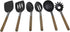 Home Basics KT41471 Pasta Server in Natural/Black