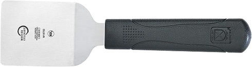 Mercer Culinary Millennia Mini Turner/Spatula, 2.5 Inch Blade, Black Handle