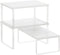 SONGMICS Cabinet Organizer Shelf, Set of 3 Kitchen Counter Shelves, Kitchen Storage,