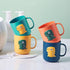 Cute Dinosaur Toothbrush Cup,Plastic Mouthwash Cup Portable Drinking Cup,Multipurpose Durable Toothbrush Holder