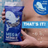 JJ KENT MEGA Minke Exfoliating Washcloth - Reusable Exfoliating Body Scrubber and Dead Skin Remover for Super Soft Skin