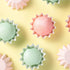 100 PCS Brown Baking Cups Cupcake Liner Flared Brioche Standard Muffin Wrappers for Parties
