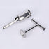 Stainless Steel Sausage Stuffer Tubes Filler Meat Filling Funnel Stuffer Tools, 28cm