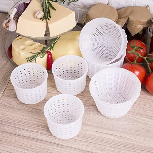 7 0.25-0.6 (7). items Cheese making kit | Variouse cheese molds kg for soft cheeses Cheesemaking from Cow and Goat