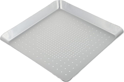 YARDWE 9 Inch Pizza Baking Tray, Perforated Aluminum Sheet Pan, Nonstick Bakeware for Oven Baking Pizza, French Fries