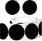 300 Blank Spice Jars Labels Chalkboard Stickers 1.5" Round Waterproof Kitchen Pantry Labels for Canning