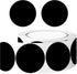 300 Blank Spice Jars Labels Chalkboard Stickers 1.5" Round Waterproof Kitchen Pantry Labels for Canning