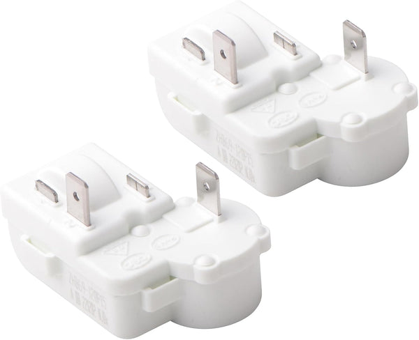 2pack 2Pin Refrigerator Compressor PTC Starter Relay, Replacement for Danby Haier Midea Mini Fridge Models