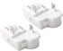 2pack 2Pin Refrigerator Compressor PTC Starter Relay, Replacement for Danby Haier Midea Mini Fridge Models