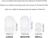 3pcs Cake Decorating Couplers Set, S/M/L Plastic Icing Piping Bag Converter Cream Nozzle Pastry Tool Home Tips