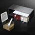 MARWENSED 3 (2 Salt Container With Lid And Spoon, Clear Seasoning Rack Spice Pots, Piece Seasoning Box For Home Kitchen