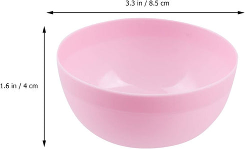 10Sets Slime Bowl Slime Mixing Tool Makeup Bowl Crystal Mud Mixing Bowls Plastic Glue Mixer for Makeup Crafts (Pink) by SUPVOX