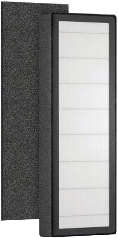 Nispira Premium True HEPA Filter Replacement Compatible with Hoover Part AH60010. Fits Air Purifier WH10100 and WH10200, 2 Filters