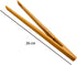 2 Pieces Natural Bamboo Toast Tongs, toast tongs, bamboo tongs,10.2 Inches Long Tongs with Anti-slip Design,for Toaster,Fruits, Bread & Pickles, Kitchen Utensil, Salad, Pasta, Grilling, BBQ by Jowmoy