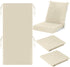 Tudomro 2 Pcs Outdoor High Back Chair Cushion Covers (Not Includes Cushion)