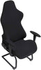 BTSKY Ergonomic Office Computer Game Chair Slipcovers, Stretchy Polyester Covers for Gaming Chair (Black)