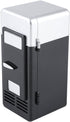 TOPINCN Mini USB Refrigerator Cooler and Heater for Beverage Drink Cans, Office Desktop, Hotel, Home, Car (Black)