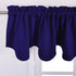 NICETOWN Blackout Curtain Valance Tier, 52 inches by 18 inches, Navy Blue, 1 Piece