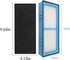 Air Filter Replacement suitable for Holmes Air Purifiers, 1 Filters + 3 Carbon Booster Filters, HAPF30AT
