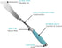 14.5'' Toadfish Ultimate Nonstick Fish Spatula, Stainless Steel Metal Spatula, Slotted Turner Perfect for Cooking