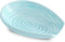 Ceramic Spoon Rest for Kitchen Counter, Modern Cooking Utensil Holder for Stove Top, Teal Porcelain Decor