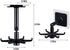 YeeBeny 360 180 Water Bottle Brush Holder Degrees Rotating Folding Hook Self-Adhesive Degrees Vertical Flip Hook, Baby