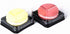 50g Mooncake Packaging Clear Plastic Macaron Containers with Labels, Ideal for Mini Muffins, Set of 50 (Square Black)