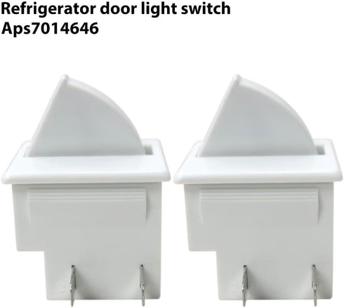 APS7014646 2Pcs Refrigerator Door Light Switch Replacement for Sub Zero