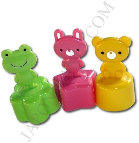 Torune TOR-P-2817 Round Flower Star Shaped Bread Cutter Set with Animal Press
