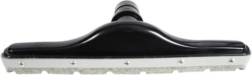 Cen-Tec Systems 60137 14" Commercial Scalloped Felt Vacuum Attachment for Hardwood and Polished Floors, Black