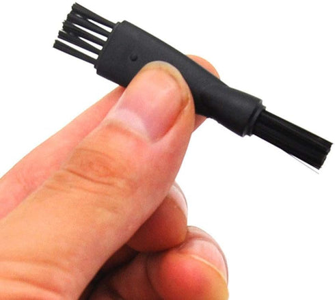 8pcs 60mm Plastic Cleaning Brush for Spices Herb Grinders, Black by PZRT