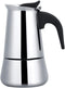 Haofy Portable Stainless Steel Coffee Pot Maker, Mocha Brewing Tool (100ml)