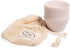 The Silicone Kitchen Reusable Baking Cups - Non-Toxic, BPA Free, Jumbo 12 Pack, Designer White