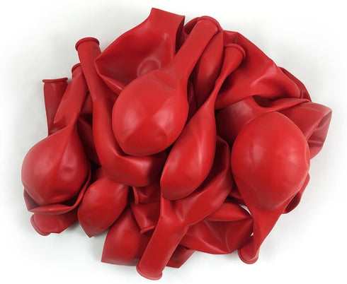 KADBANER 50 pcs Red Balloons, 12 Inch Latex Balloons for Wedding Birthday Party Baby Shower Christmas Decorations