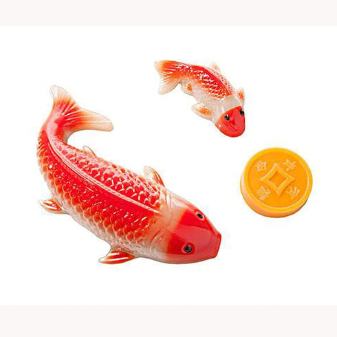 3D Aluminum Alloy Carp Cake Bakeware, Fish-Shaped Cake Mold, 7 Inch