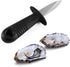 Dhieong 8 Pack Oyster Knife Oyster Shucking Knives - Food Grade Stainless Shucker Oyster Shuckers with Non Slip Handle
