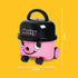 Casdon Henry & Hetty Toys - Hetty Vacuum Cleaner - Pink Vacuum Cleaning Toy with Real Function & Nozzle Accessories for