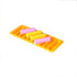12-Cavity 1oz X-Haibei Silicone Mold for Chocolate Sticks, Crayons, Candies, and Egg Rolls,Jello,Caramels Ice Cube