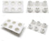 Spiral Castle Shape Silicone Molds, Cake Decorating Tools, 6 Cavities Baking Cupcake Mousse Mold
