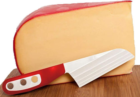 K-Musculo Fairchild Red Cheese Knife by ELLASSAY