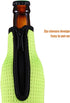 12oz 330ml 4PC Pack Beer Sleeve Insulators Standard Bottle Cooler Covers Zip-up Jacket Holder Non-slip Thick Neoprene