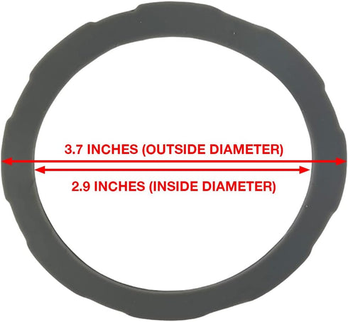 2 Pcs Grey Blender Gasket, Compatible with Oster Pro 1200 Blender, Replacement Parts for Small Appliances