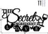 The Secret Ingredient is Love Metal Wall Art Sign - Farmhouse Kitchen Decor, Housewarming Gift (Black - 16 x 8 inch)