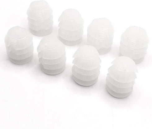 Replacement Screws Plastic Sleeve Insert Compatible with IKEA Part 102267 (MALM Bed Frames)