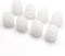 Replacement Screws Plastic Sleeve Insert Compatible with IKEA Part 102267 (MALM Bed Frames)