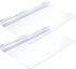 Lemecima 2 Pcs Bedside Table Covers 15.8 x 23.6 in 1.5mm Thick Plastic