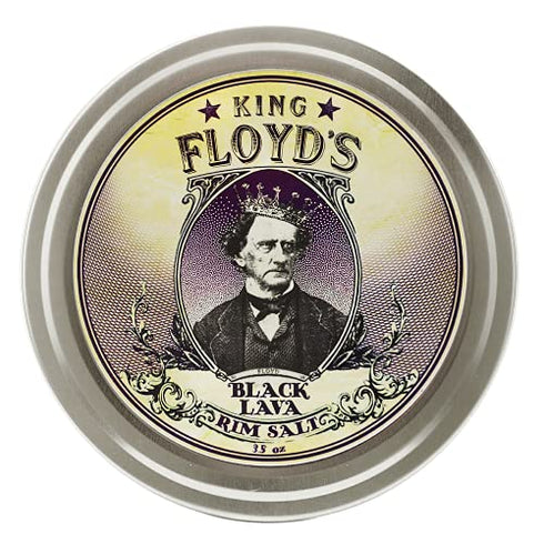 King Floyd's Black Lava Rimming Salt, A+ Designer Salt, Dress up your