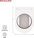 9 Inch, KitchenAid Classic Egg Slicer with Stainless Steel Wires, White
